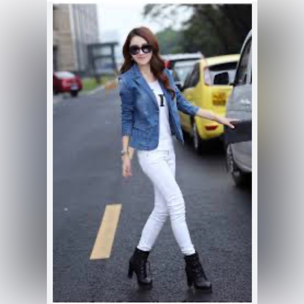 TOP MODA Women High Heel Lace Up Ankle Boots Platform Booties Shoes Size 6 M - Picture 8 of 9